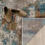 Tapis abstrait beige / bleu Sedef-309852222