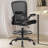 Mesh Drafting Chair with Adjustable Footrest and Lumbar Support-279025760-279025761