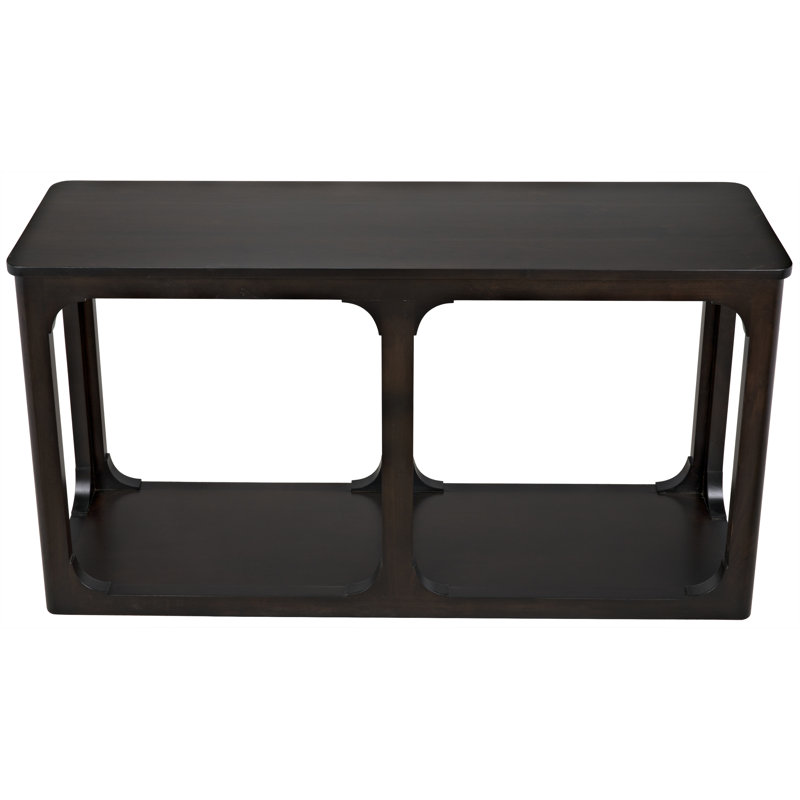 Gimso 60'' W Solid Wood Console Table, Espresso