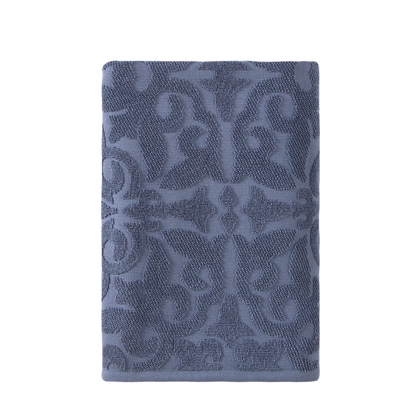 Saldana Bath Towel, Dusty Blue