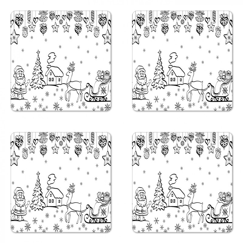 Sous-verre de noël