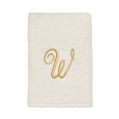 Winston Porter Zakaryan Hand Towel Letter W