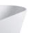 71 Inch Freestanding Solid Surface Soaking Bathtub For Bathroom