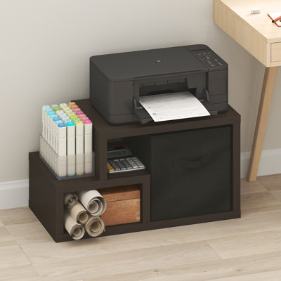 Tablette polyvalente avec bac de rangement Samual 