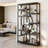 Metal Frame Hudock with open storage-209844521