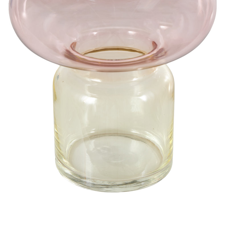 Ensemble de vases en verre multicolore
