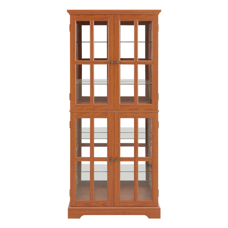 Dynamic Led Lighting Mdf And Glass Vintage Charm Home And Office Display