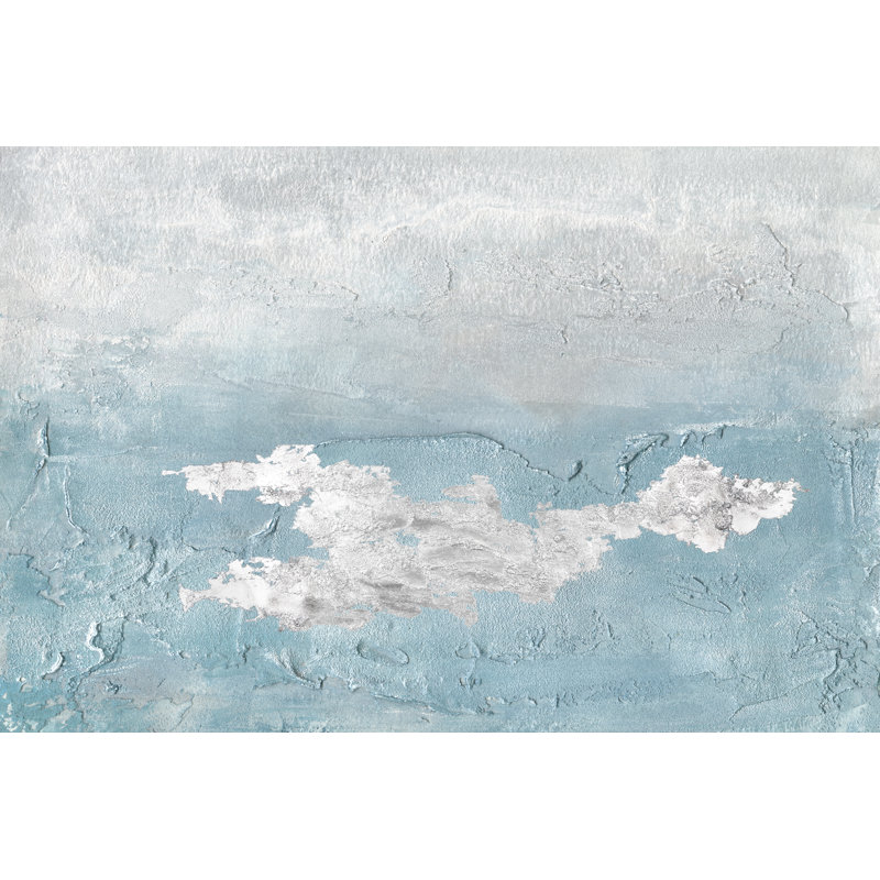 Blue Mist I by Lila Bramma - Painting, 61 cm H x 91 cm W, Wrapped Canvas