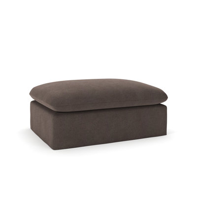 Luna Slipcovered Ottoman And A Half