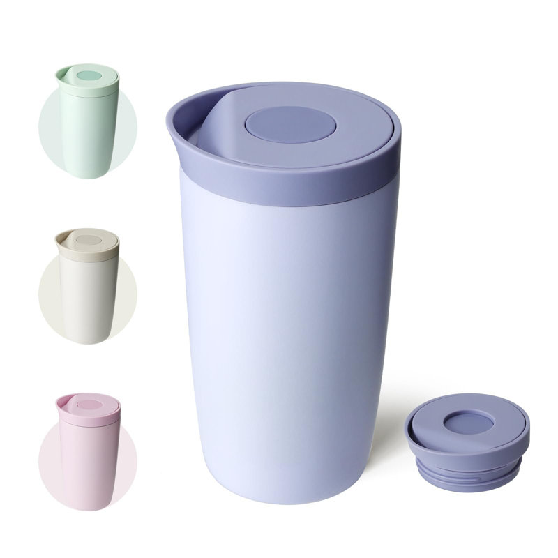 17 Stories Reynyer 10350.72ml Double Wall Insulated Stainless Steel Travel Mug, Blue