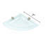 Tablette murale flottante en verre-16073781