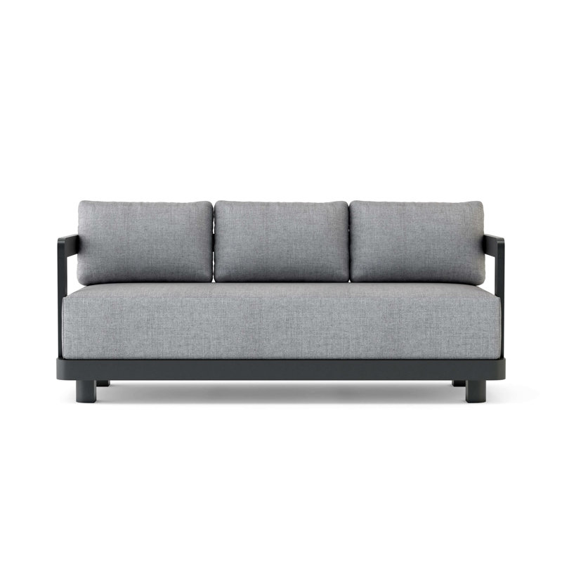 Granada Deep Seating Aluminum Sofa