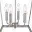 Luminaire suspendu géométrique à 4 lumières Rancourt-127986180