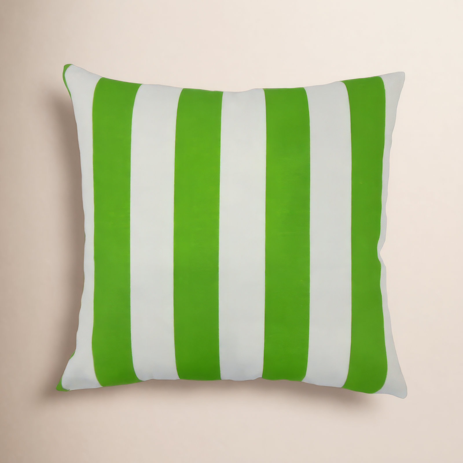 Throw Pillow, 18" H x 18" W x 5" D, Green