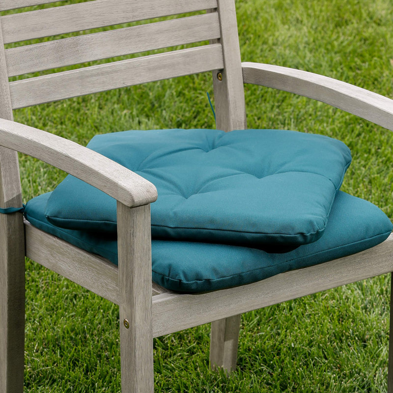 Coussin de siège Badie, Vert foncé