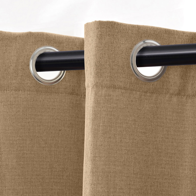 Panneau de rideau obscurcissant 100% polyester, Gland, L 42 po x L 63 po