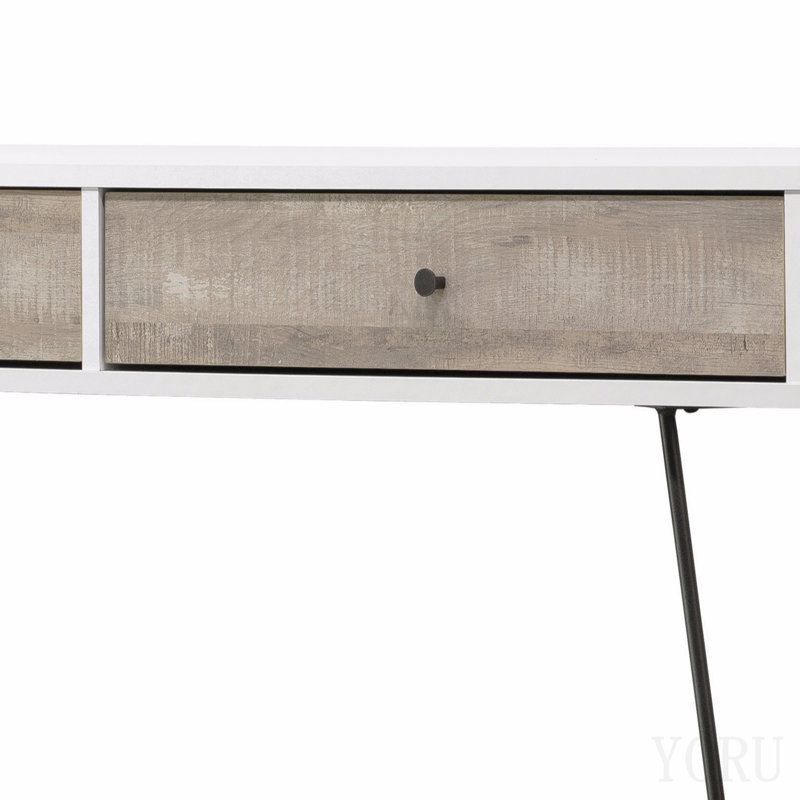 Taupe Oak Desk