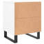 Makram 40cm W Iron Bedside Table-1725824534