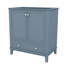 Meuble-lavabo sur pied de 30 po sans lavabo, armoire de salle de bain autoportante en bois avec 2 portes et tiroir pour la salle de bain-165792842