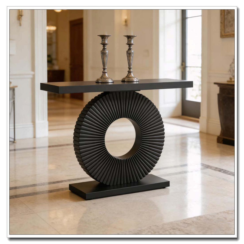 Wood Console Table