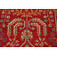 Tapis de couloir traditionnel indien fait à la main 3 x 8 po