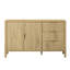 Buffet moderne à motif de vagues avec 3 tiroirs-1455056156
