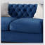 Canapé Chesterfield classique avec capitonnage à boutons profonds et détails cloutés pour une élégance et un confort intemporels