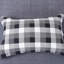 Quijada Satin Plaid Duvet Cover Set with Pillowcases Included-350025560