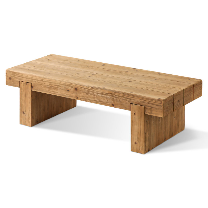 Table d'appoint 47,6 po Farmhouse, Beige