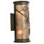 2 - Light Flush Mounted Sconce