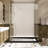 60"  X  34" White Durable One-Piece Frpu & Solid Surface Shower Base With Slip-Resistant Surface & Integrated Drain-119333034-119696314