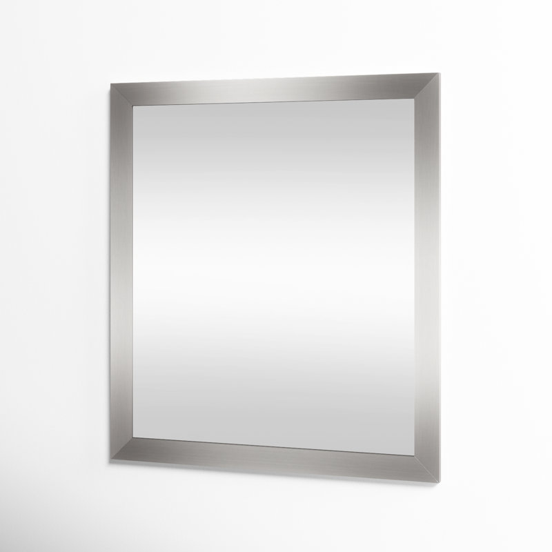 Tieger Mirror, Brushed Nickel, 59" H x 35.5" W