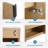 Bathroom Vanity Base In 30 Inch, Floating Bathroom Vanity Base With Soft Close Door