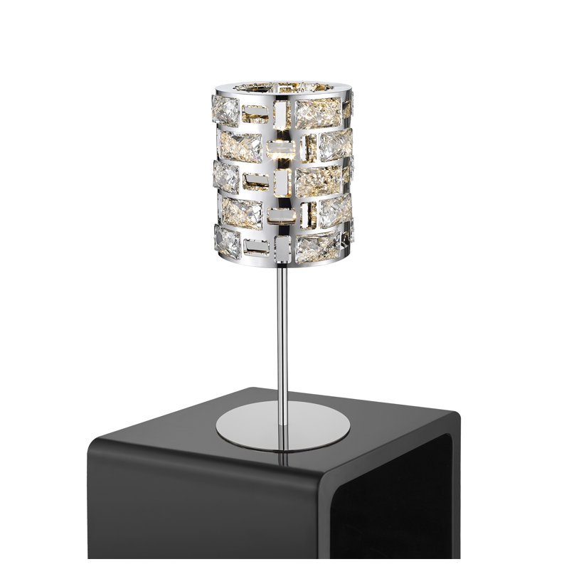 Churchill Metal Table Lamp, Silver