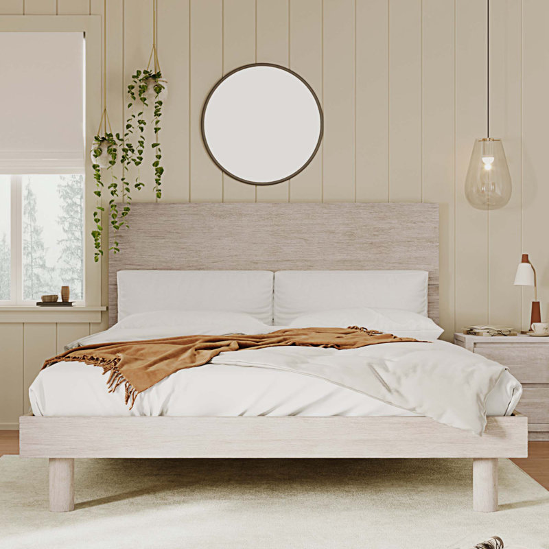 Wood Platform Bed