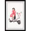 « le scooter photo », impression encadrée-62732037