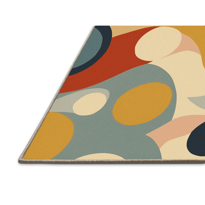 Tapis Groovy Jive, Rectangulaire 2 pi x 3 pi