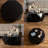 Koralyne Coffee Table, Farmhouse Round Cocktail Table Retro Decor
