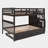 Full-Over-Full Bunk Bed With Twin Size Trundle-88871943