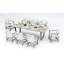 AlsoiWT Outdoor Teak Dining Set-1320708161
