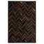 Plutus Cowhide Chevron Area Rug-2075026360