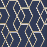 Archetype Geometric Metallic Wallpaper Roll