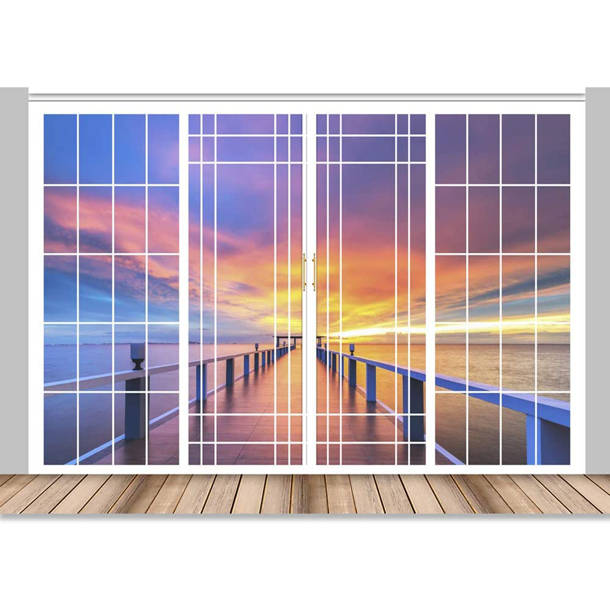 Orren Ellis Abstract Window Decal & Reviews | Wayfair