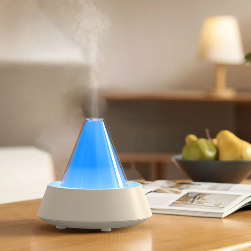 Humidificateur de bureau multi-fonction, White