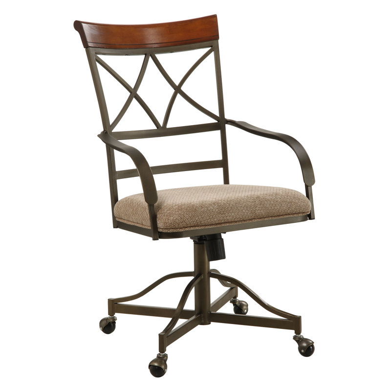 Jefferson 18'' H Upholstered Metal Armchair