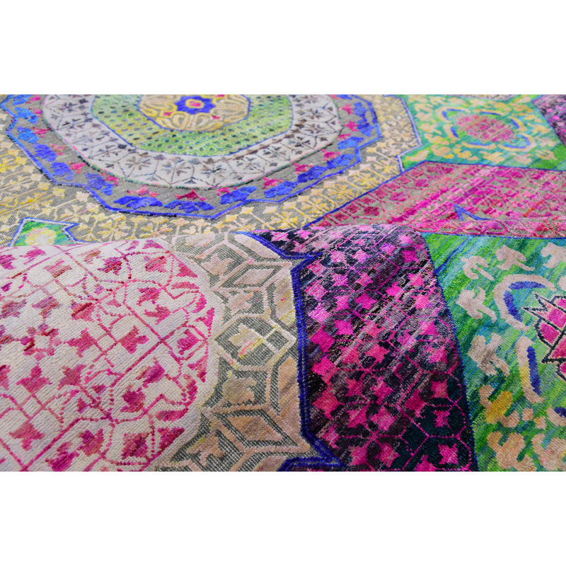 Geometric Area Rug, Rectangle 8' x 10'