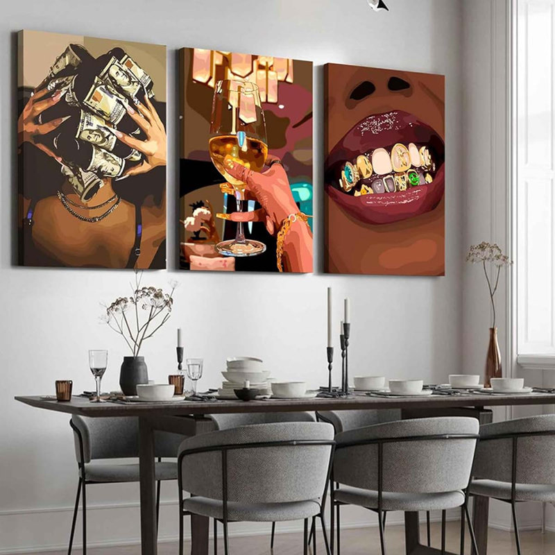 3 Piece Wrapped Canvas Print