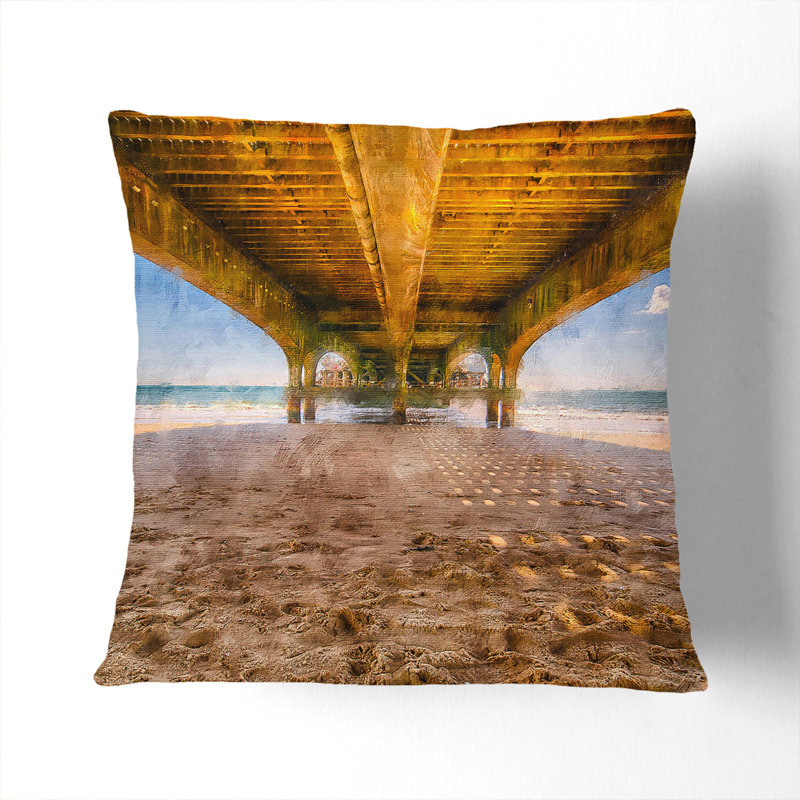 Square Cushion, 40cm H x 40cm W x 15cm D