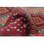 Tapis rouge Teimani 2 pi 11 po x 4 pi 11 po
