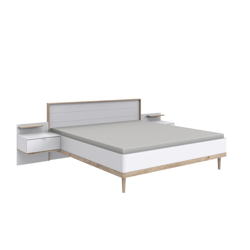 Euclid Drawers Sleigh Bed
